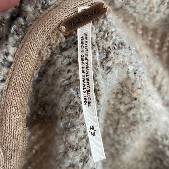 Free People, beige sweater - Picture 5 of 5